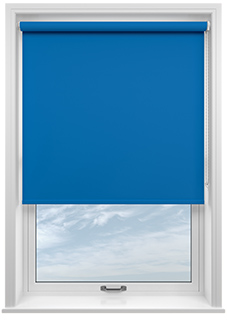 Trinity (FR Blackout), Cerulean - Twist&Fit Roller Blind